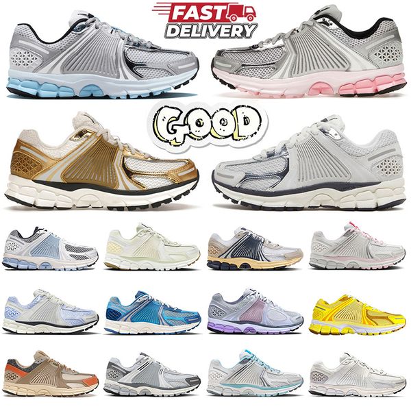Running Shoes vomero Sneakers Photon Dust Pink Metallic Gold Silver Blue Vast Grey Mens Shoes Pink Yellow Triple Black White Designer Shoes