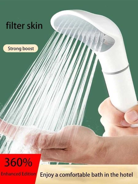 New pressure shower head filter beauty and skin care flower drying head household hot water bathtub bathroom hose packaging W250109