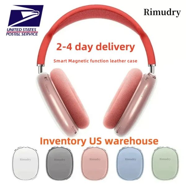 For Airpods Max pro Headband Headphone Earphones Accessories Transparent TPU Solid Silicone Waterproof Protective case Rimudry AirPod Max He