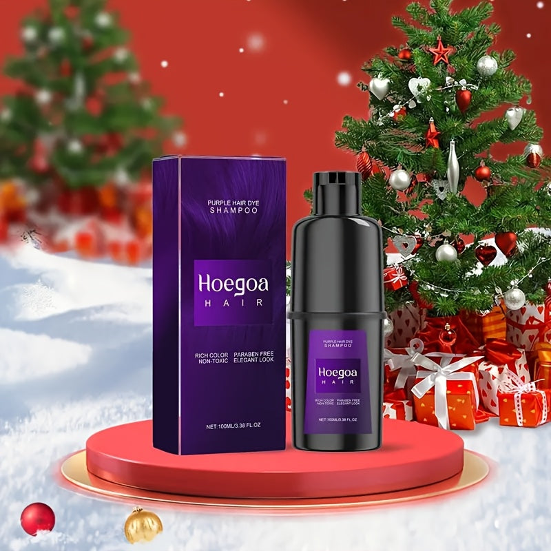 TEMU Purple Hair Color Shampoo Is And , And Non-irritating, Smooth Texture Is Easy To Apply And Wash, A Fashionable Hairstyle