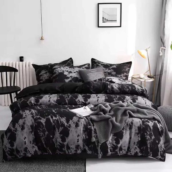 3-piece Nordic Comfort Bedding Large-Double or Single with Double Bed Cover and Pillowcase Y241012