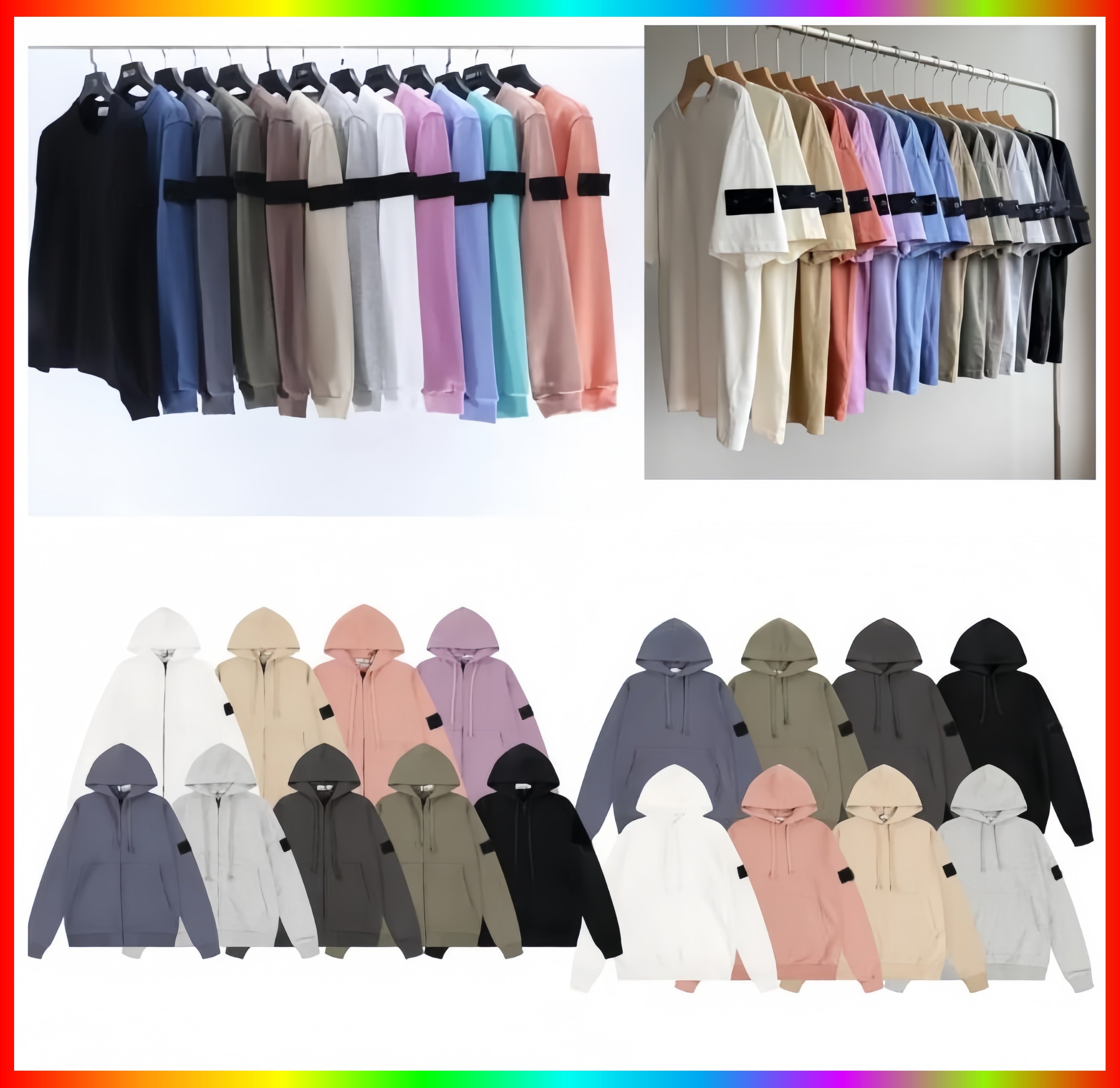 Designer Fashion Mens Hoodie Pattern Print Pullover Casual Sweatshirt Loose Long Sleeve Hooded Pullover Street Mens High Quality Womens Top Asian Si