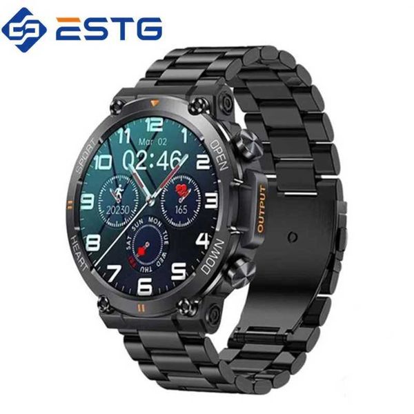 Smart Watches K56 Pro Smart Watch Large Screen Mens Outdoor Sports Bluetooth Call Smart Watch Womens Health Monitor Watch Fitness Bracelet J