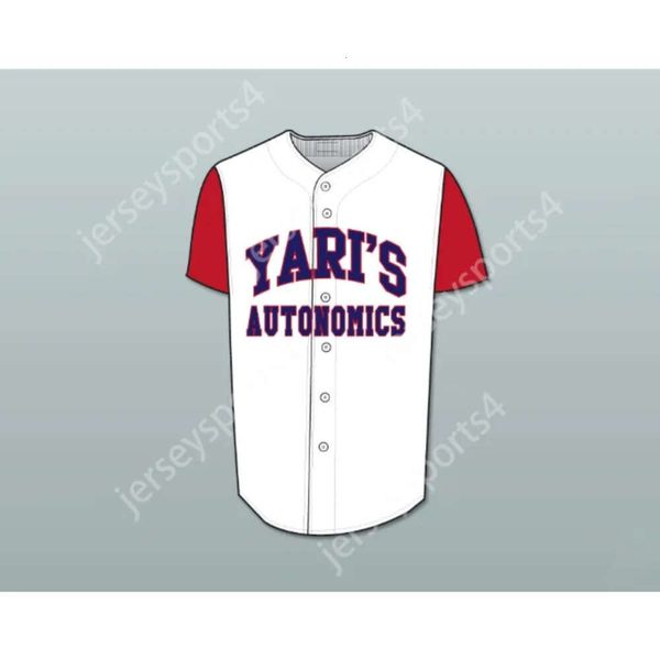 Gdsir YARI TEAM CAPTAIN YARI&#039;S AUTONOMICS 15 BASEBALL JERSEY SEWN DELUXE EDITION Ed