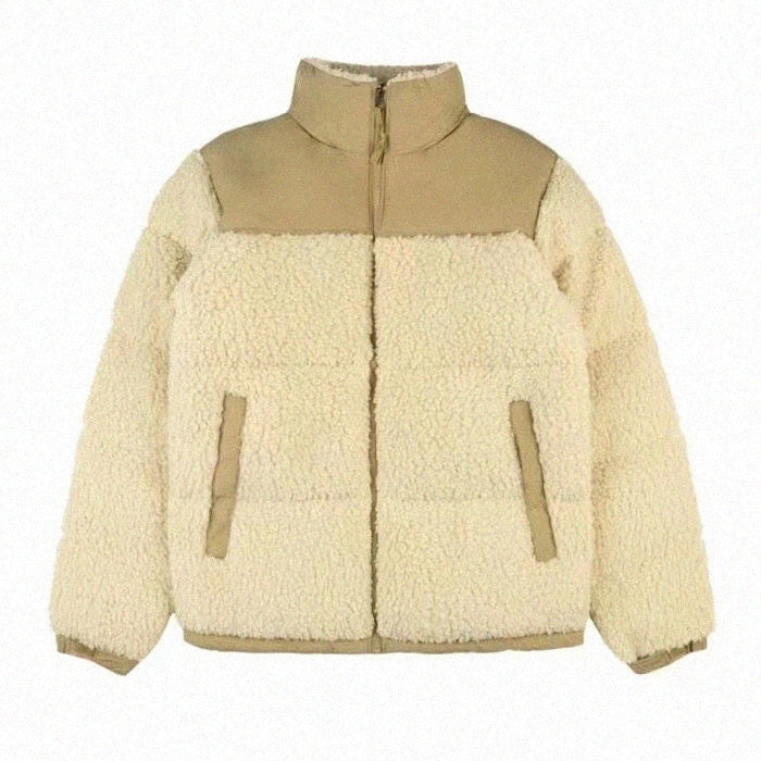 Women&#039;s Winter North Fleece Jacket Puffer Face Sherpa Women Faux Shearling Outerwear Coats Female Suede Fur the north Coat Men SGH5 VHCH