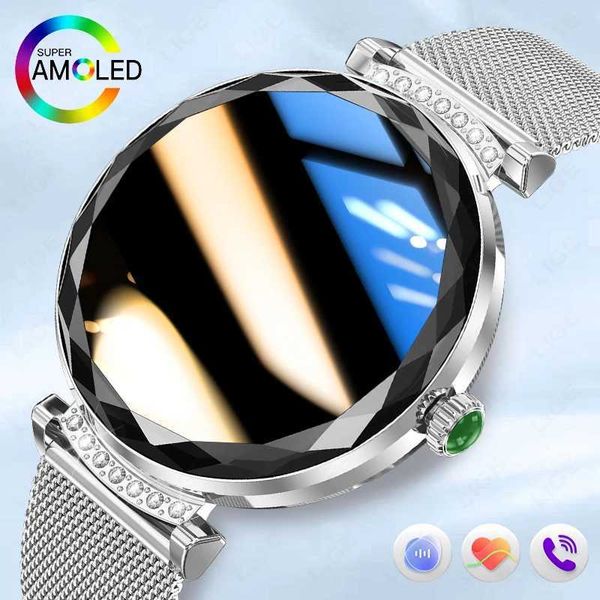 LIGE New Smart Watch Women 1.19 Sports Fitness Watches BT HD Calling Clock Waterproof Luxury Bracelet Fashion Ladies Smartwatch T241213