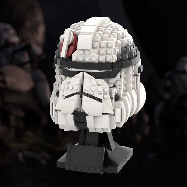 Blocks Moc 672pcs Commander Neyo Helmet SpaceShip Battle Model Building Blocks Bricks Education Assembly Toys for Kids Christmas Gifts Y2412