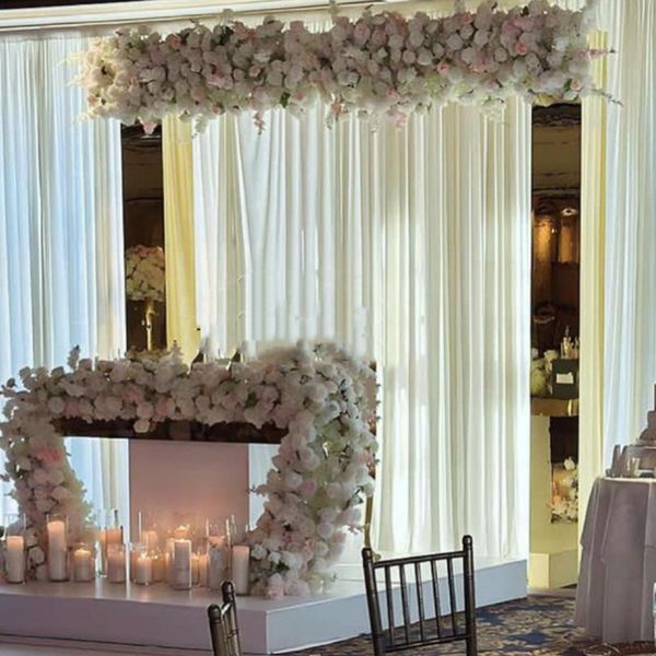 Wedding designs god mirror wedding arch back drop wedding stage backdrop stand event decoration equipment