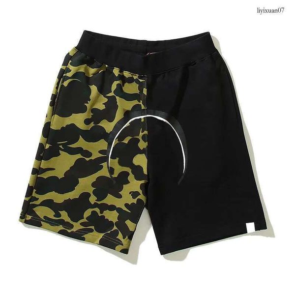 Mens e mulheres exclusivas Bapestarts Shorts Designer Fashion Trend Sports Sports Sports Short Simples e Generosos Men's Summer Gym Exercíci