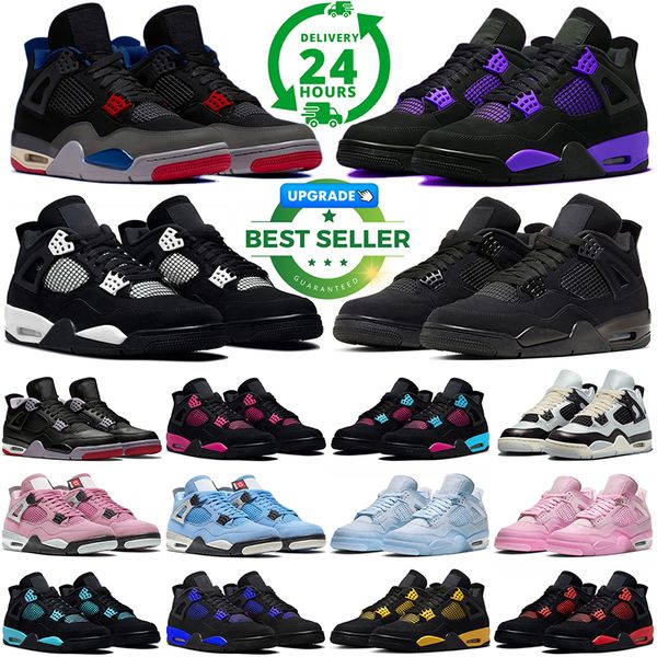 free shipping Basketball Shoes Designer Sneakers Black Cat Panda Red Thunder Cool Grey Pine Green What The White Cement men women outdoor sp