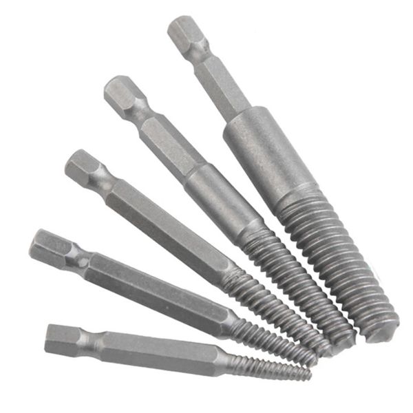 1pc Screw Extractors Center Drill Bits Guide Set Broken Damaged Bolt Remover Removal Easy Out Set Power Tool Accessories
