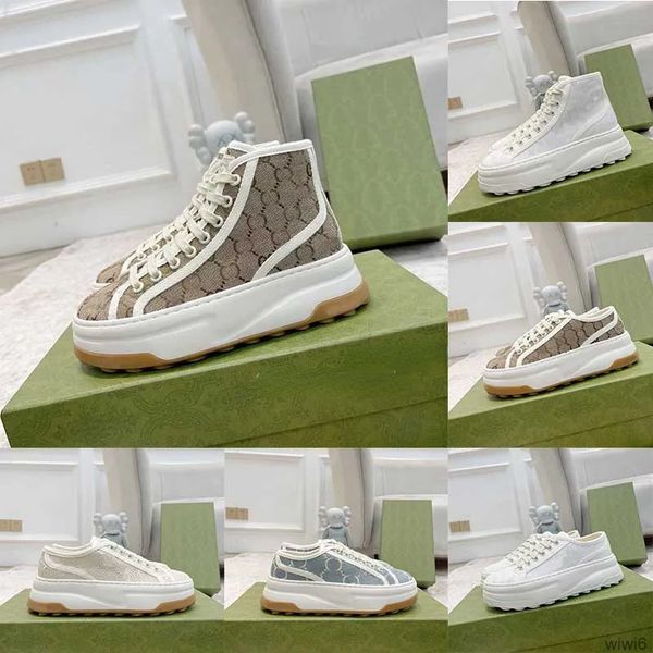 2023 Luxury Designer Canvas Shoes Sneakers Design Classic Version Fashion Running Shoes Tennis Shoes 1977 Lavado Jacquard Cowboy Womens Shoe