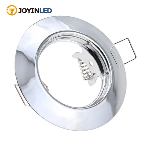 MR16 Recessed LED Spotlight Fitting Ceiling Lamp Adjustable Frame GU10 Bulb Fixture Changeable 55mm-2.17inch Cut Hole