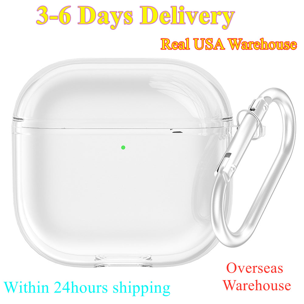 Pro2s USA Stock For Airpods pro 2 3 4 air pod max earphones Accessories airpods 4 Silicone Cute Protective Headphone Cover airpod pro 2nd TPU Shockp