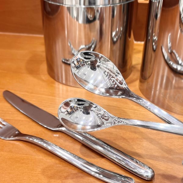 24Pcs Gold Dinnerware Set Mirror Cutlery Tableware 304 Stainless Steel Flatware Western Sierware Kitchen Dinner Knife Spoon Fork Bright Ligh