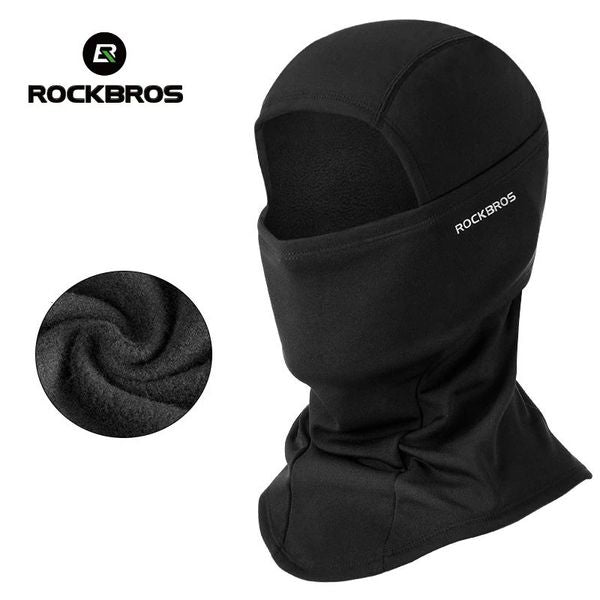 ROCKBROS Winter Cycling Mask Fleece Thermal Keep Warm Windproof Cycling Face Mask Balaclava Ski Mask Fishing Skiing Hat Headwear 240716