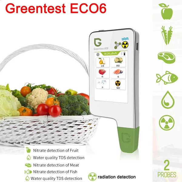 Greentest Digital Food Nitrate Tester Concentration Meters Fruit Vegetable Meat Analyzers Health Care Environmental Detector 240724