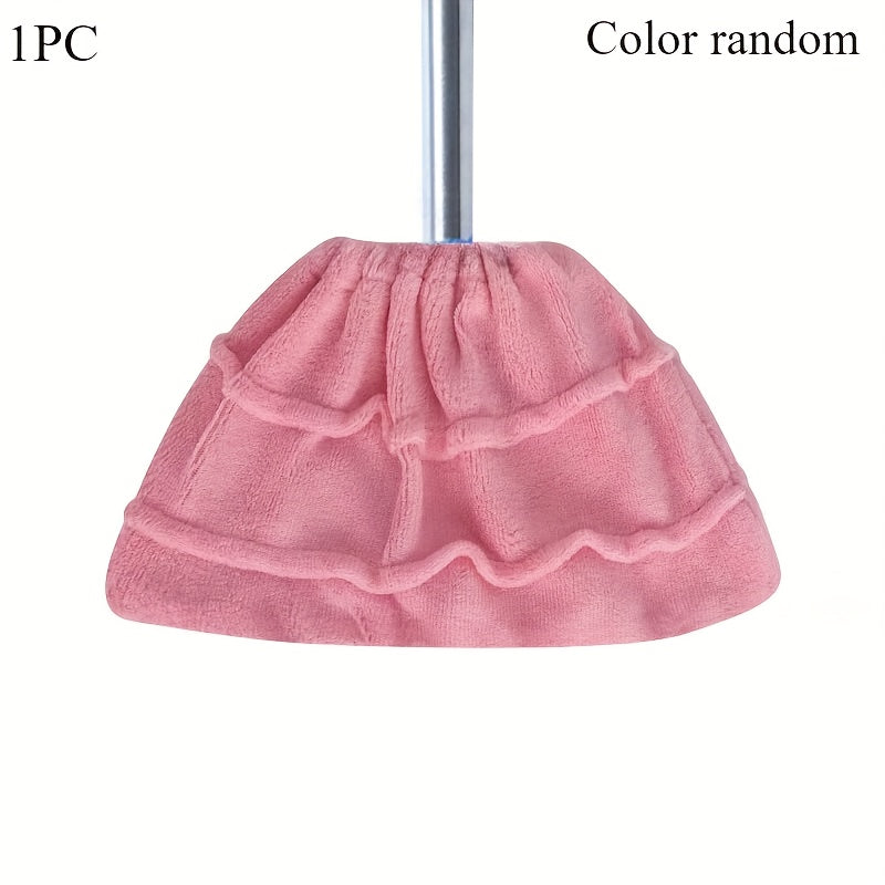 TEMU 1pc Multifunctional Broom Cover, Lazy Broom Cover Cloth, Household Vacuum Cleaning Broom Head Cover, Strong Water Absorption, Reusable, Suitable