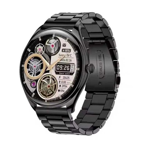 new smartwatch 8.6mm ultra-thin MT55 1.43-inch Amoled sports smartwatch mens BT call heart rate health monitor T241213