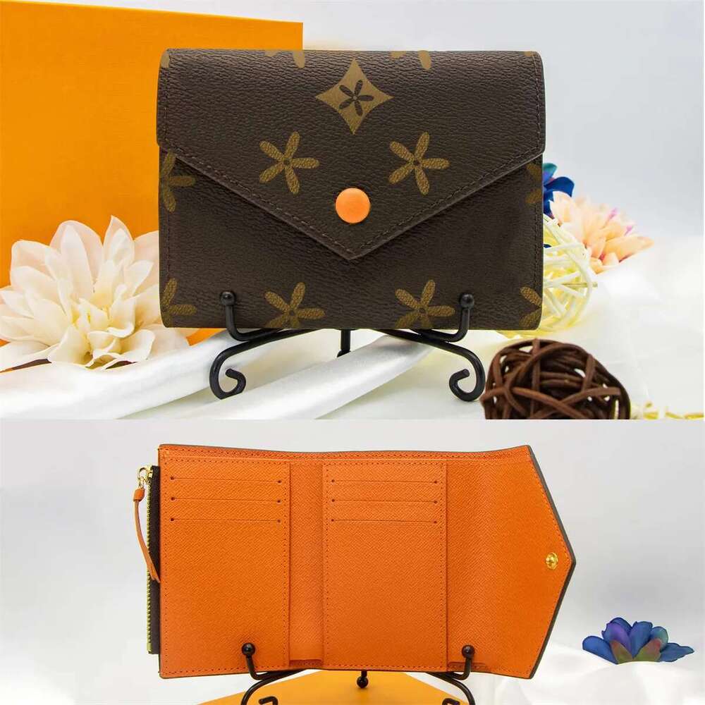 TOP High Quality Genuine Leather mini Wallet Designer bag Woman Card Holders Designer Coin Purse Designer Bag Coin Pouch Short Small Wallets Bag Wor