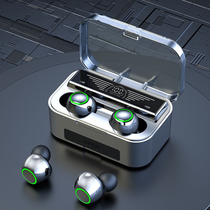 Sport Earphone Wireless Earphone In-ear Earphone LED display TWS Bluetooth headphone YD01 Model Two Earbuds with built-in Microphone high Quality He