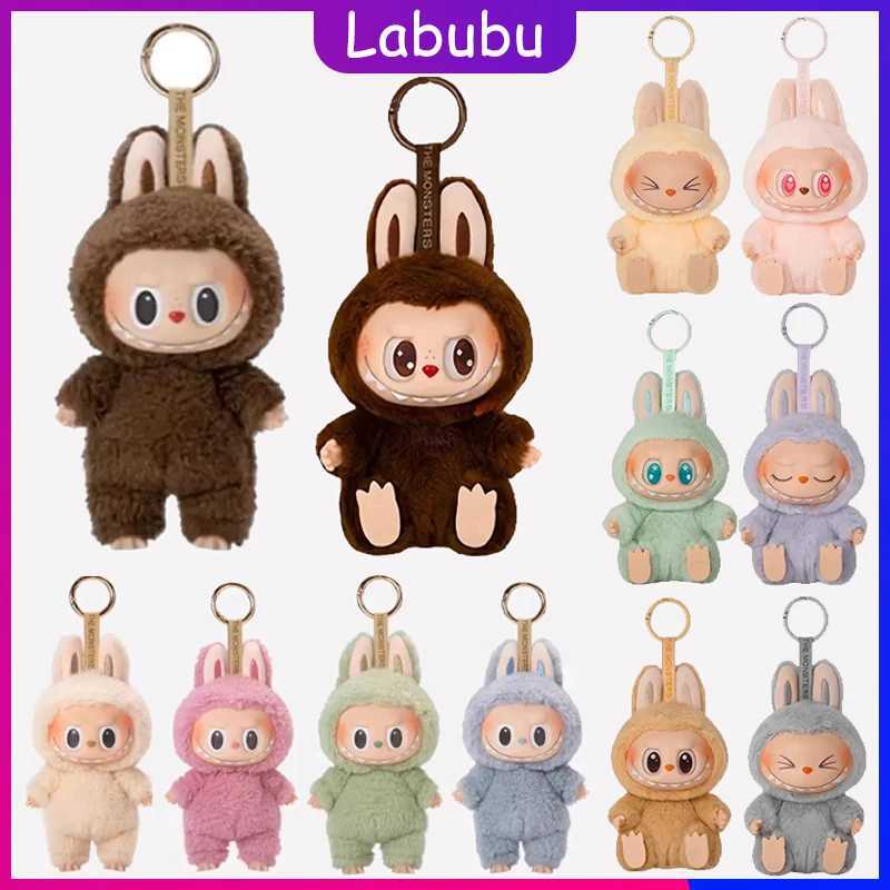 New Arrival New Arrival Labubu Monsters Dolls Toys Full Set Collectible Model Cute Have A Seat Keychain Backpack Pendant High Quality Gifts T250605