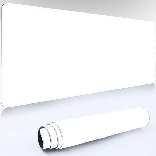 White Large Mouse Pad Carpet Simple Mat 900x400 Pc Gamer Gaming Mouse Mat Desktop Xxl Carpet Big Mousepad Gamer Computer Table O250118