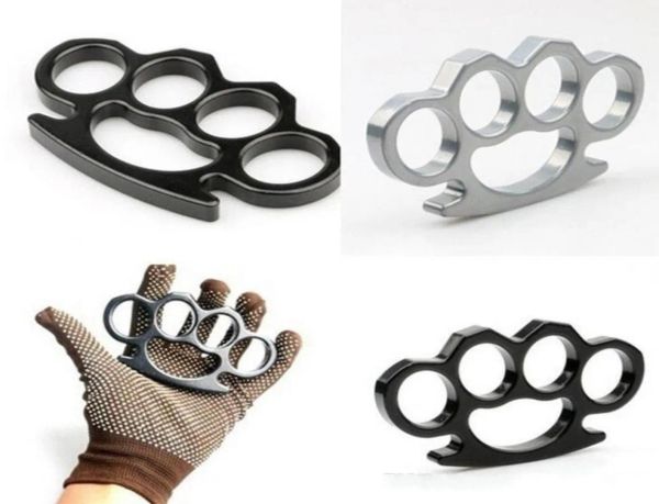 Ready to Ship New Gilded Steel Brass Knuckle Duster Color Black Plating Sier Hand Tool Clutch 2023
