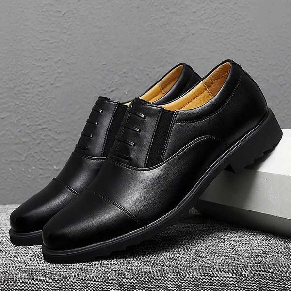Brand Men Leather Shoes Office Mens Dress Shoes Quality Man Oxford Shoes British Style Business Work Footwear New Erkek AyakkabC241213