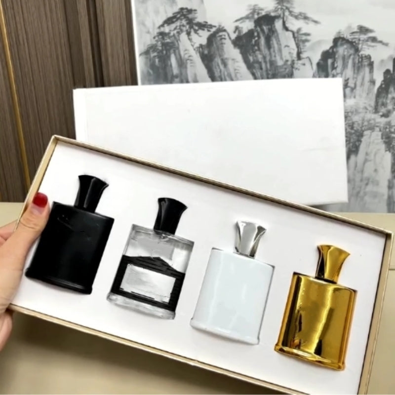 Christmas gift perfume incense High quality 4-piece perfume 30ml 4 pcs set Aroma Cologne Men&#039;s and Women&#039;s Fragrance 30Ml EDP Designer Qui