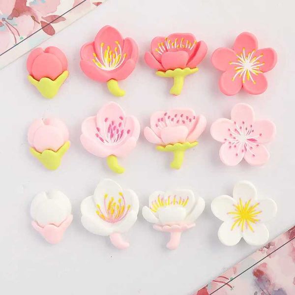 Cute Flower Fridge Magnets Creative Birthday Gifts Home Refrigerators Decor Kawaii Resin Magnetic Sticker Message Note HolderM240808