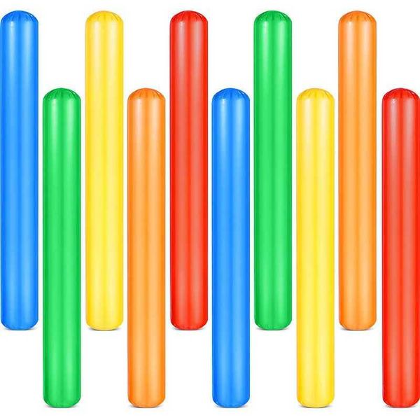 90cm Inflatable Stick Jumbo Balloon Outdoor Games Kindergarten Toy For Adults Kids Boys Girls Carnival Party Cheerleading SportsY240823