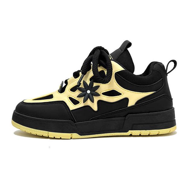 2024 Autumn New Korean Edition Edição Trendy Bread Men's Travel Sports Shoes