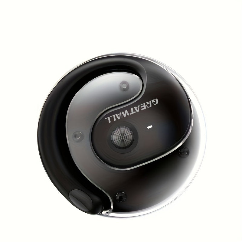 TEMU Greatwall Wireless Not In Ear Headphones, Small Round Headphones, Long For Cycling Running And Driving - Headphones