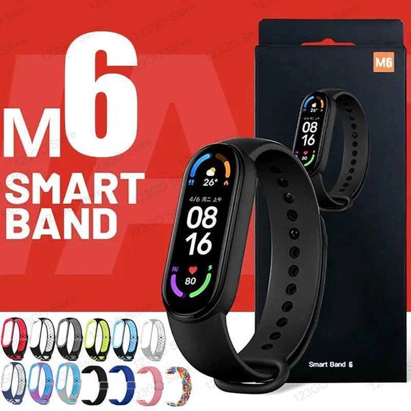 M6 Band smartwatch for men Wen smartwatch Rate sports fitness tracking bracelet suitable for Xia s23 tra Y241114