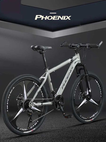 Bikes Aluminum alloy mountain bike for men disc brake shock absorber blueprint variable speed female teenage student bike racing car Q241029