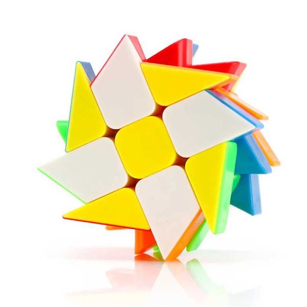 Moyu Meilong Windmill Axis Fisher Magic Cube 3x3x3 MFJS 3x3 Child puzzle Childrens GiftsXJ241221