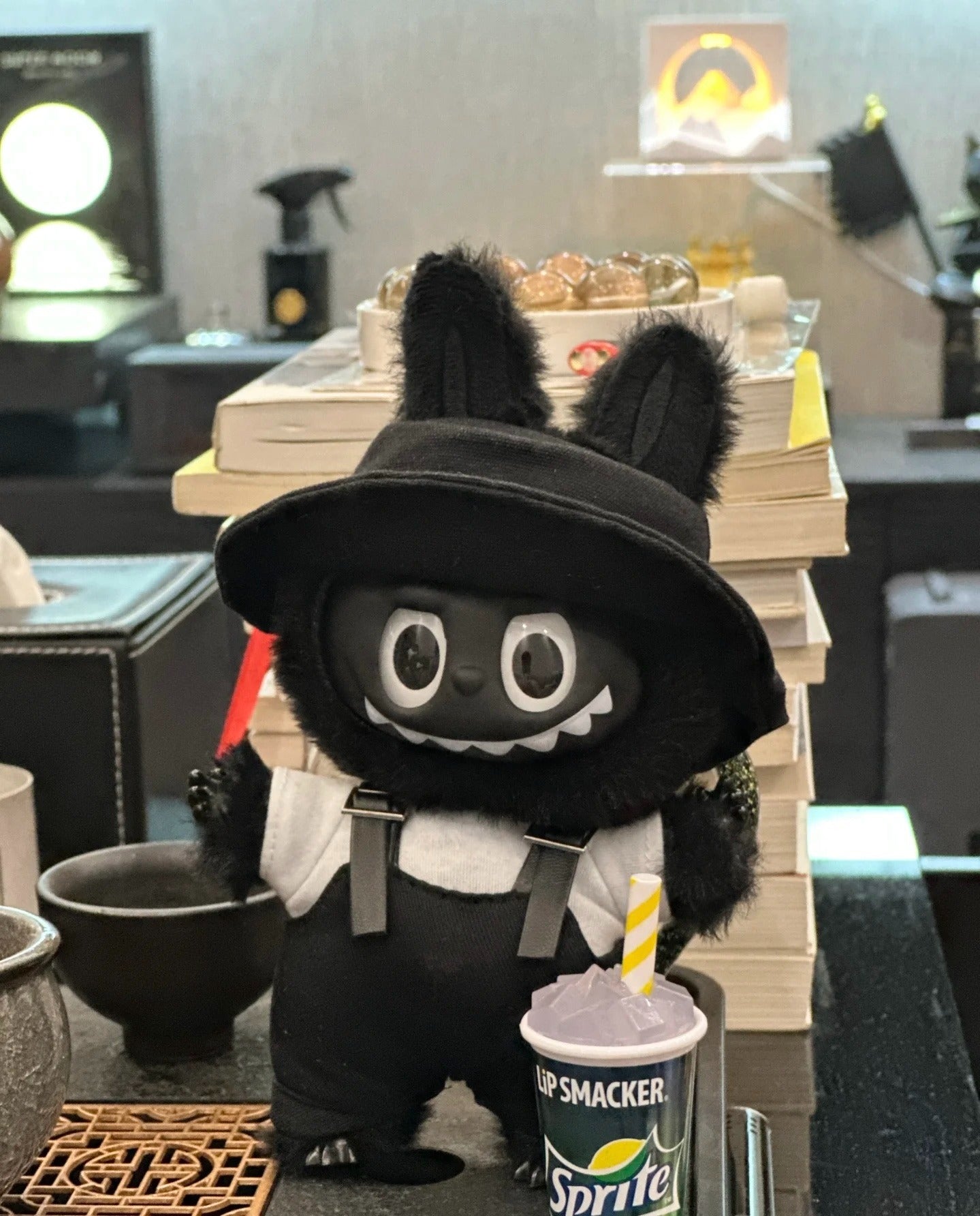 black Monsters Labubu Blind Box Toys Vinyl Plush Bd Decorative Surprise Box Doll Collection Birthday Gift all black special edition21