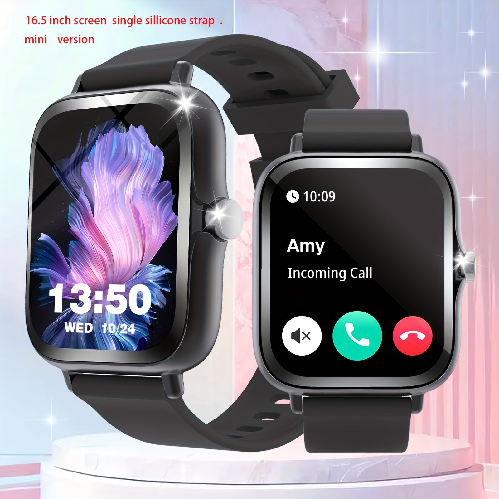 TEMU Smartwatch Multi Functional Smart Watch, Multiple Sports , Weather Updates, Remote Camera Control, Wireless Music And Call Functions, Suitable