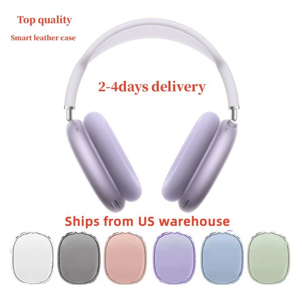 with ANC B1 P9 pro 2 bluetooth Headphone Accessories Transparent Solid Silicone case Air Max Pro 3 4 Headphones Smart popup Protective Case