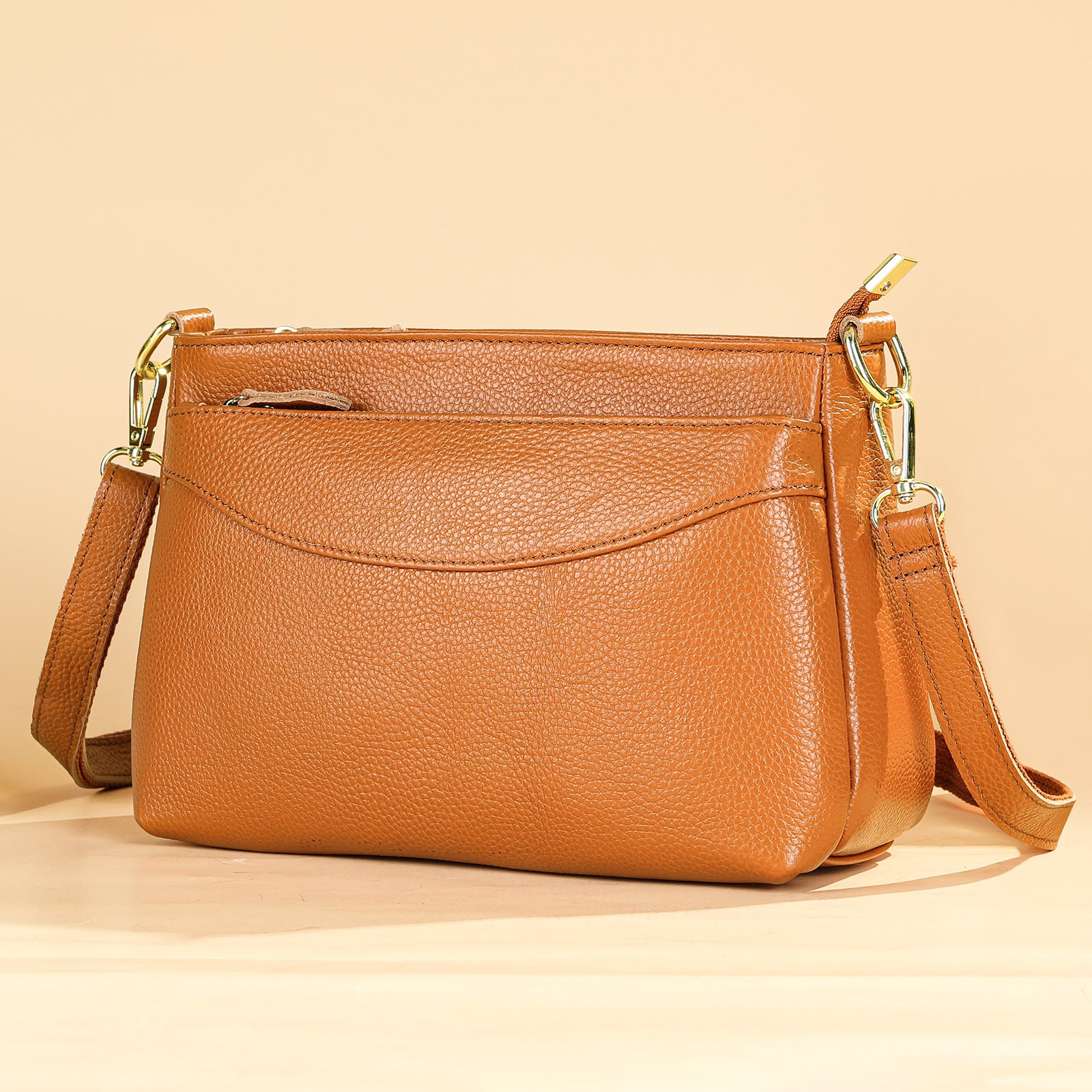 D21 Sophisticated Vintage-Inspired Ladies Crossbody Tote Crafted from Authentic Premium Quality Full Grain Leather