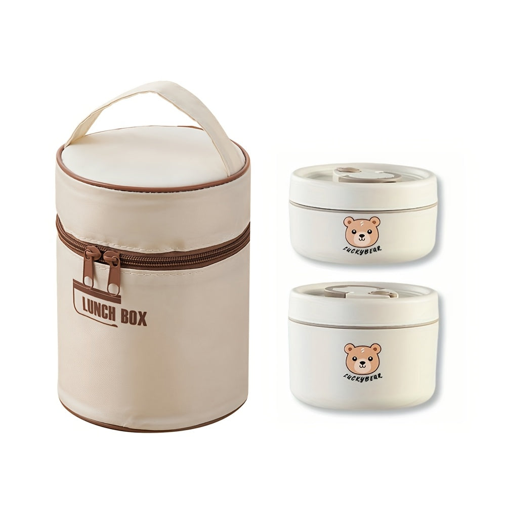 TEMU 3pcs-set Stainless Steel Food Storage Containers With Lids, Leakproof Bento Lunch Box Containers, Microwave Safe, Stackable Snack Food Prep