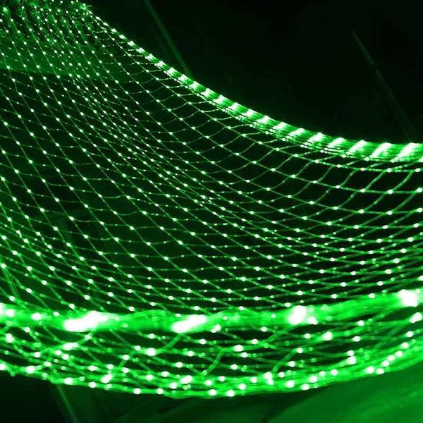 EU plug 1.5x1.5M 2x3M Christmas garden LED string lights Christmas net lights Fairy Christmas party garden wedding decoration curtain lights