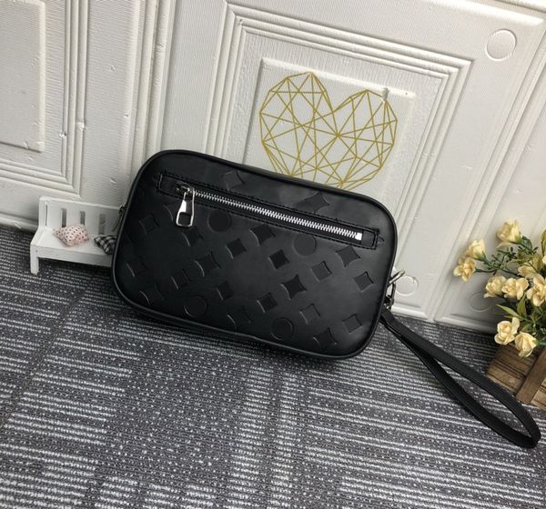 Fashion designer mens clutch bags luxury KASAI purse womens leather wallets Highs quality flower letter Damier Graphite handbag card holders