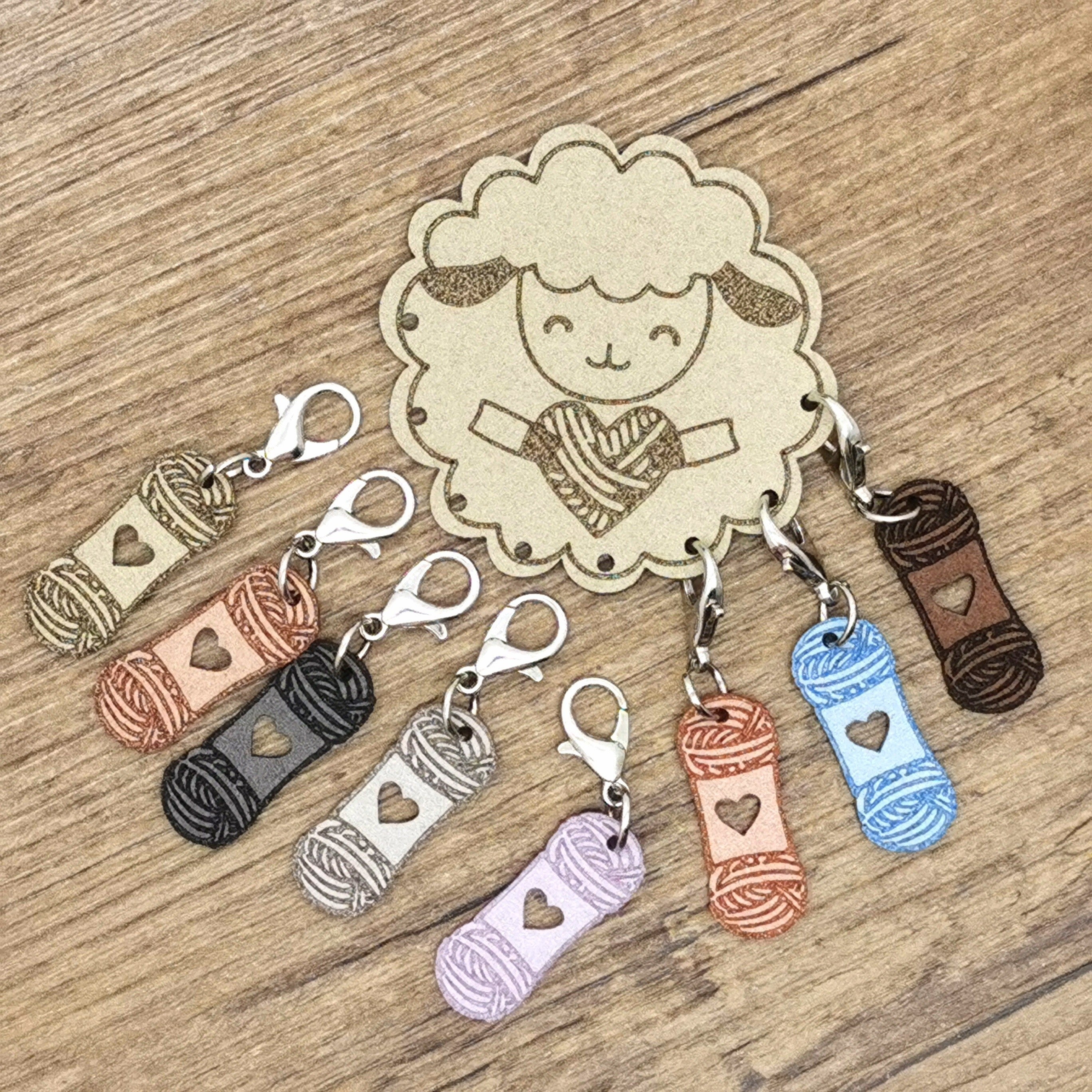 TEMU 8pcs Ball Shape Marker + 1pc Marker Collection Set