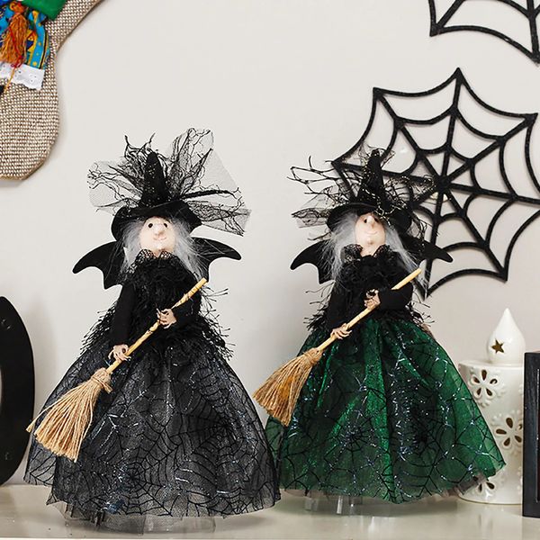 Halloween decorations witch dolls puppets toy party home 240820
