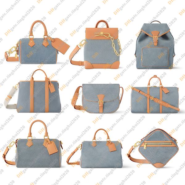 Men Fashion Casual Designe Luxury Denim Bag Shoulder Bag Crossbody Handbag Tote Messenger Bag TOP Mirror Quality N40682 N40706 N40700 N40743