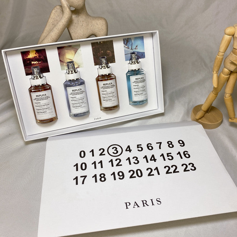 Designer perfume 30ml 4pcs edp paris jazz club perfume by the fireplace colognelazy sunday morning sailing day maison woman man fragrance set spray