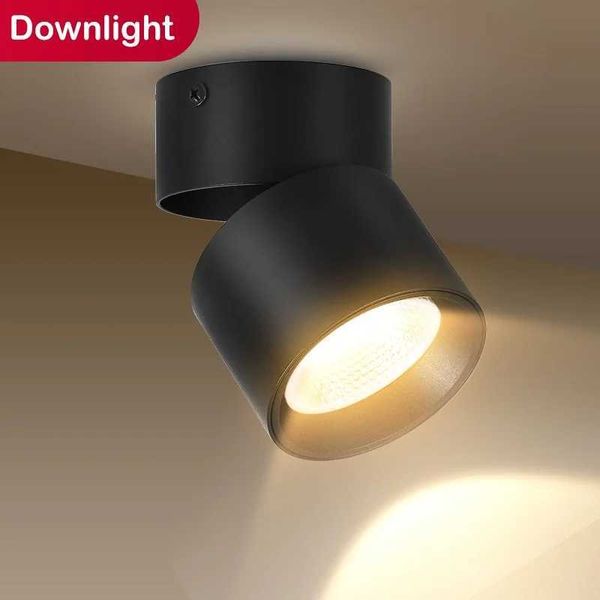LED tube light 220V foldable spotlight COB surface mounted spotlight pendant light for living room kitchen indoor neutral light CL240830