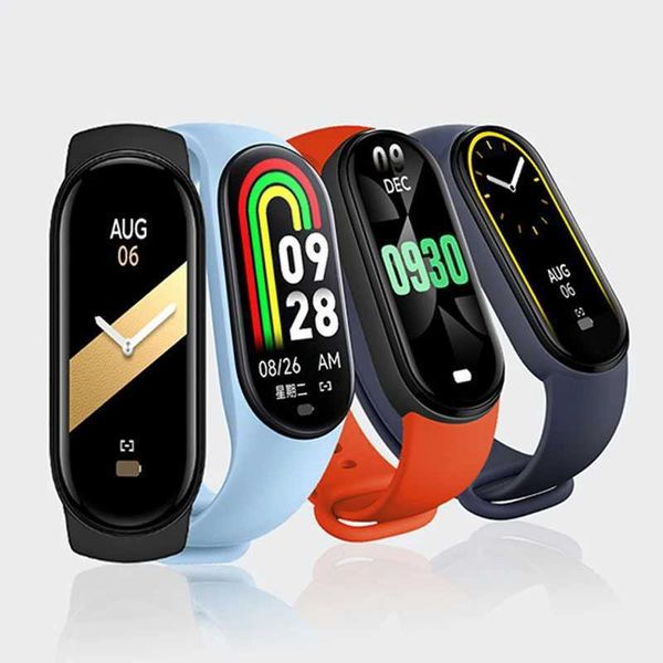 New Arrival New Smart Wristband Wah Sport Running Health Fitness Smart Wristband Reloj Text Push Suitable for Honor iPhone VS Mi Band 8-9 No